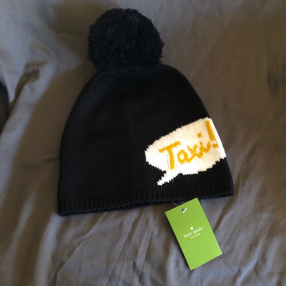 kate spade Accessories - Kate Spade Taxi Beanie